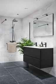 Saqu Letto spiegelverlichting LED inclusief trafo 30cm Zwart