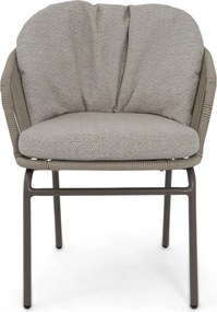 Tuinset 8 personen 280 cm Rope Taupe Coco Livo/Livo