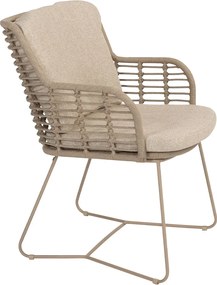 4 Seasons Fabrice tuinset 7-delig - Prado tuintafel 240x105 cm - ceramic sabbia latte