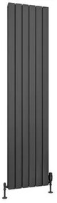 Eastbrook Hadleigh radiator 40x180cm aluminium 1504W antraciet