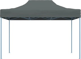vidaXL Partytent inklapbaar 3x4 m staal antraciet