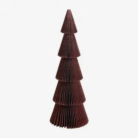 Papieren Kerstboom Jesper Rode Ceder & ↑29,5 Cm - Sklum