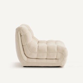 Fauteuil met fluwelen bekleding, Jud