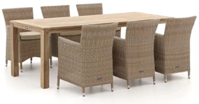 Intenso Borno/ROUGH-S 220cm dining tuinset 7-delig