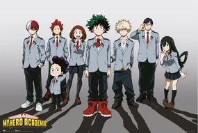 Poster My Hero Academia - Uniform Version