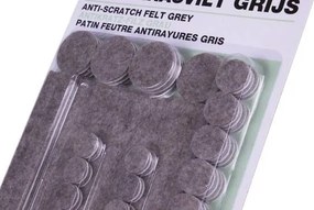 Benson Antikrasvilt set 80 dlg grijs