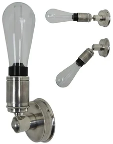 Muurlamp Milton Antiek Zilver