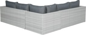 Garden Impressions Bruno loungeset 4-delig - licht grijs