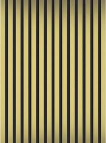 Mexen Lam-F akoestische muur lamellen 275 x 31,5 cm, vilt 6 mm, Goud - S105-275317-2812-057