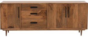 Goossens Dressoir Austin, 3 deuren 3 laden