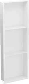 Mexen X-Wall-R nisplank met flens en plank 90 x 30 cm, wit - 1920903010S