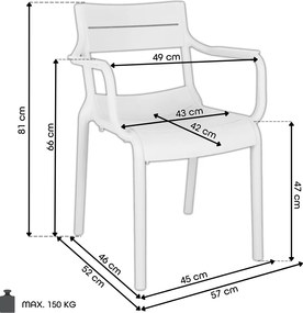 LUSSO blauw - MODERNE STOEL VOOR DE KEUKEN, TERRAS (STAPELBAAR)