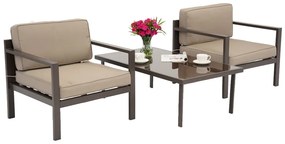 Porto Terrasmeubelset brons Garden Point