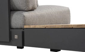 4 Seasons Outdoor Ibiza platform hoekbank XXL * SALE * Loungeset   houtkleur weerbestendig