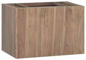 vidaXL Badkamerwandkast 60x39x40 cm massief teakhout