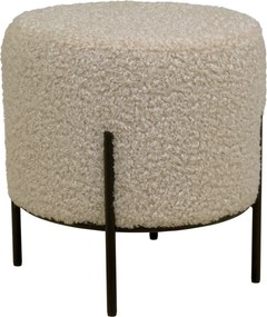 Alford Poef Teddy - Grey-Brown