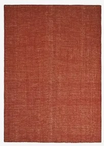 Rechthoekig Tapijt Van Wol En Jute Wamba Rood – Klei & 160 X 230 Cm - Sklum