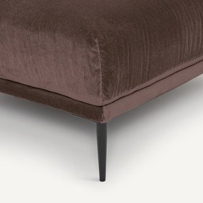 Voetensteun XL, in linnen fluweel, OSCAR