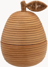 Handgemaakte opbergdoos Pear met deksel