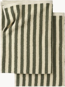 Katoenen badstof handdoekenset Saga, 2-delig