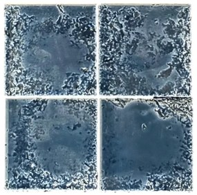 Terre d'azur Denia wandtegel 10x10cm blauw