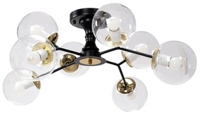Plafondlamp met glazen bol APP1135-8C