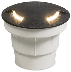 Moderne buiten grondspot zwart incl. LED IP67 - Ceci 2 Modern Buitenverlichting