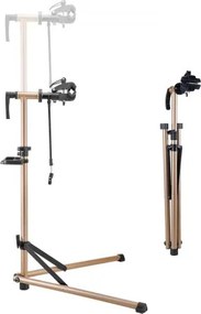 VEVOR Fietsreparatiestandaard 39,9 kg laadvermogen met 105-152 cm verstelbare hoogte en magnetische gereedschapsbak, opvouwbare onderhoudsstandaard voor mountainbikes racefietsen