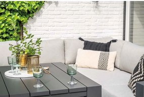 Garden Impressions Malakka lounge dining tafel 111,5x111,5 cm - donker grijs