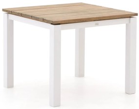 Tuin eettafel Bellagio  | Vierkant  | Tuintafel Teakhout | 90x90cm | 4 personen | Kees Smit Tuinmeubelen