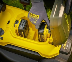 Stanley FATMAX SCMWP3701M2-QW V20 Accu Grasmaaier 37 cm – 3-in-1 – Brushless – 2x 4.0Ah Set