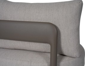 Stoel en Bank Loungeset 5 personen Aluminium Taupe  Santika Furniture Santika