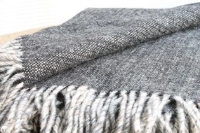 Klippan - Plaid Lamswol Bjork - Zwart