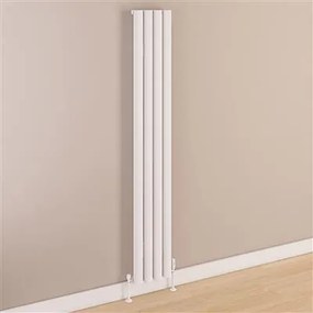 Eastbrook Kelmscott radiator 30x180cm aluminium 957W wit mat