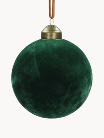 Fluwelen kerstballen Velvet Ø 8 cm, 6 stuks