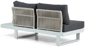 Hoek loungeset 6 personen Aluminium Wit  Lifestyle Garden Furniture Lorenzo
