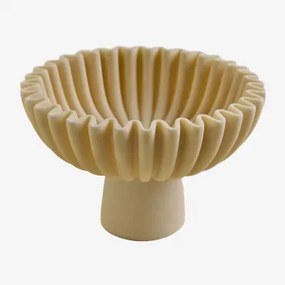 Decoratieve Schaal Ø20 Cm In Hars Irente Ø20 Cm - Sklum