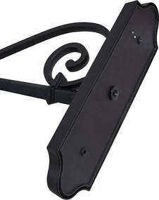 Klassieke buiten wandlantaarn zwart IP44 - Big