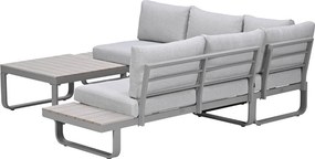 Garden Impressions Diego loungeset 4-delig - taupe