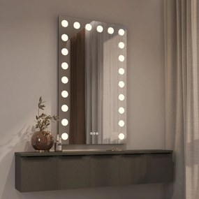 Thebalux M16 spiegel rechthoekig 60x100cm met verlichting en verwarming