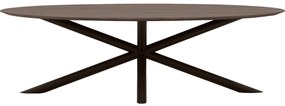Goossens Excellent Eettafel Gs-1302, Ovaal 260 x 130 cm