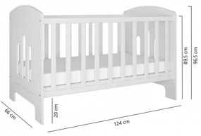 Zuigeling Kinderbed Lucas - Voor baby's Pasgeborenen 5059914029015 Children's Beds Home, Matras van schuim / kokos / boekweit 11 cm Children's Beds Ho