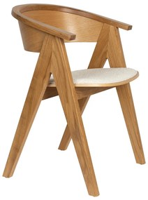 Zuiver Ndsm Design Eetkamerstoel Naturel Hout