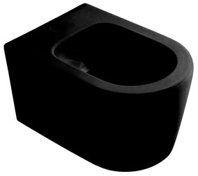Salenzi Form Square bidet met kraangat mat zwart