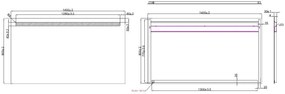 Mueller Shine LED spiegel 140x80cm