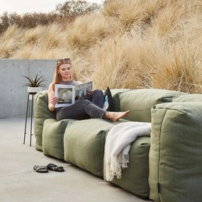 Soft Zitzak Outdoor 4 Seater Hoekbank - Kirra Olive