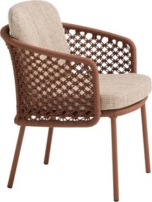 4 Seasons Outdoor Vista tuinstoel Spicy Tuinstoel   beige weerbestendig