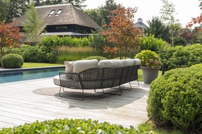 Taste by 4 Seasons Rhodos chaise loungebank antraciet  Loungebank     weerbestendig