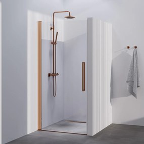 Brauer Season nisdeur met draaideur 80cm koper