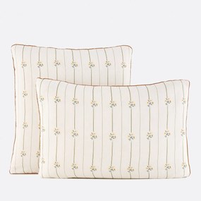 Kussensloop in tetra, bloemenprint, RISETTI